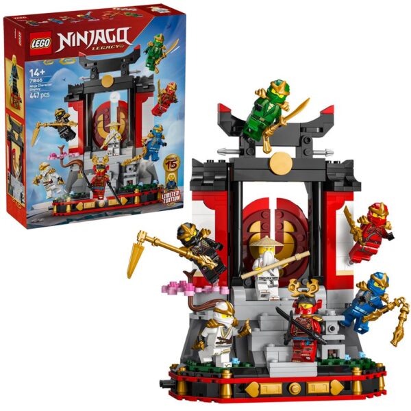 Lego Ninjago Display Met Ninjapersonages