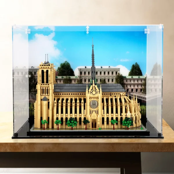 Notre Dame display case